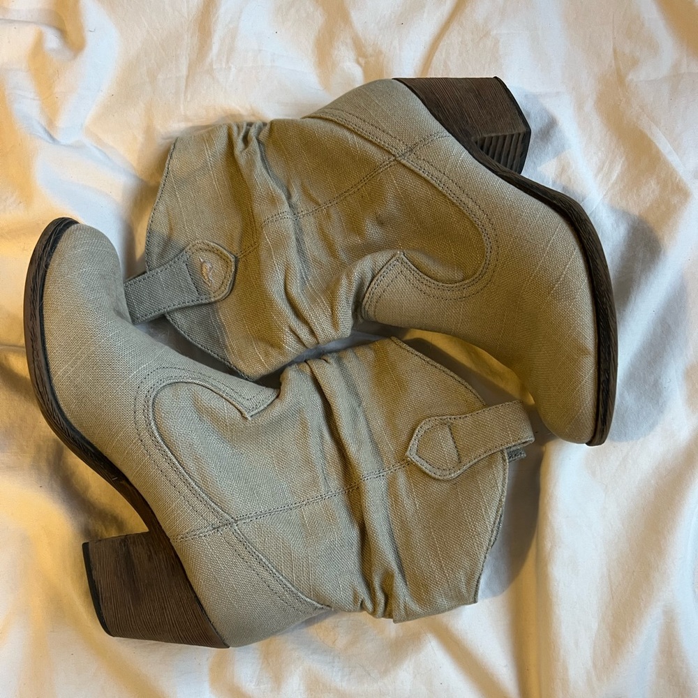 Rocketdog Linen Booties